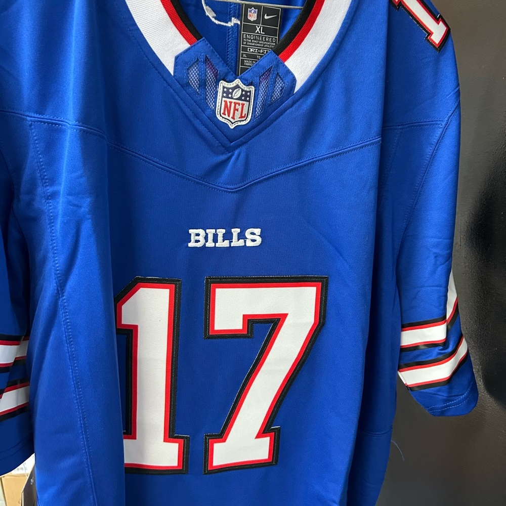 NFL Buffalo Bills Josh Allen Blue Jersey
